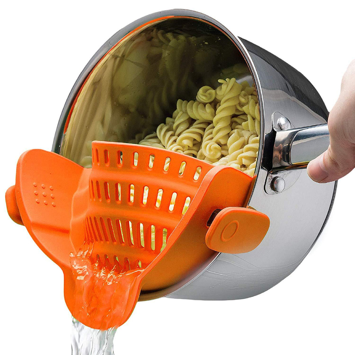 Stainless Steel Pasta Strainer Easy Pot