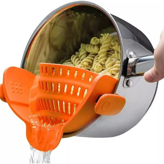 Stainless Steel Pasta Strainer Easy Pot