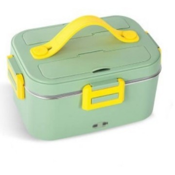 Dual-purpose electric lunch box for home and car