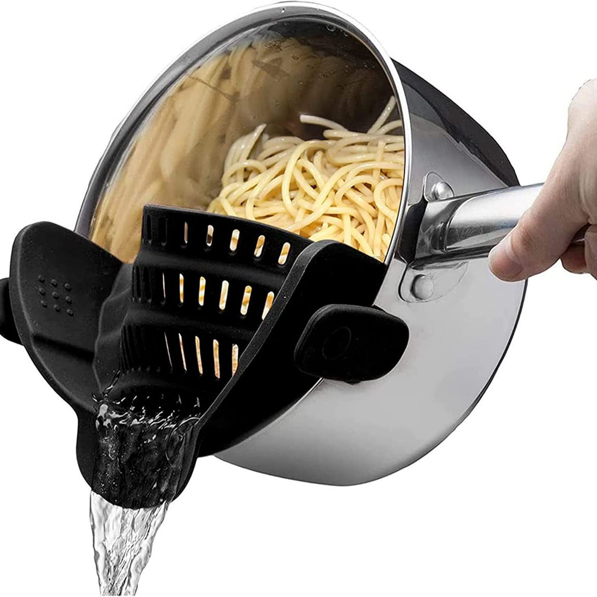 Stainless Steel Pasta Strainer Easy Pot