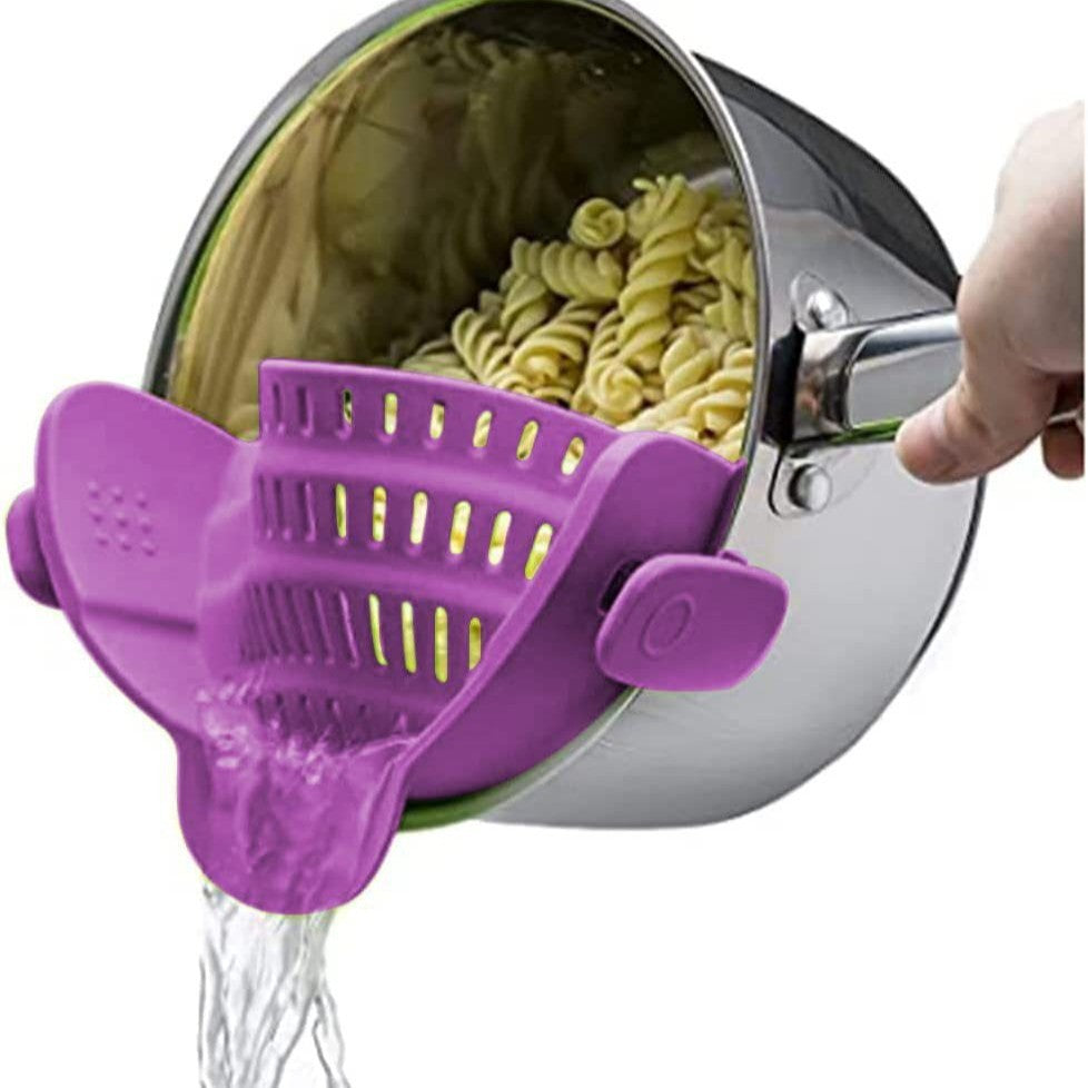 Stainless Steel Pasta Strainer Easy Pot