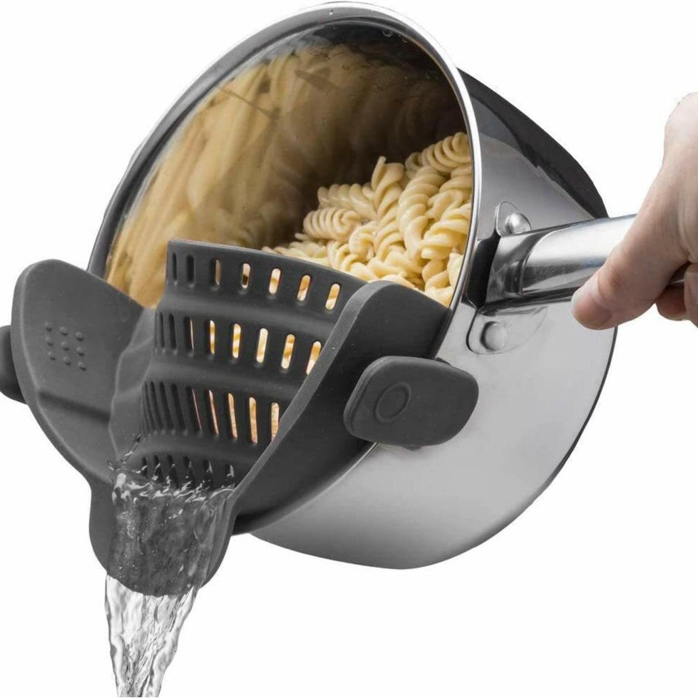 Stainless Steel Pasta Strainer Easy Pot