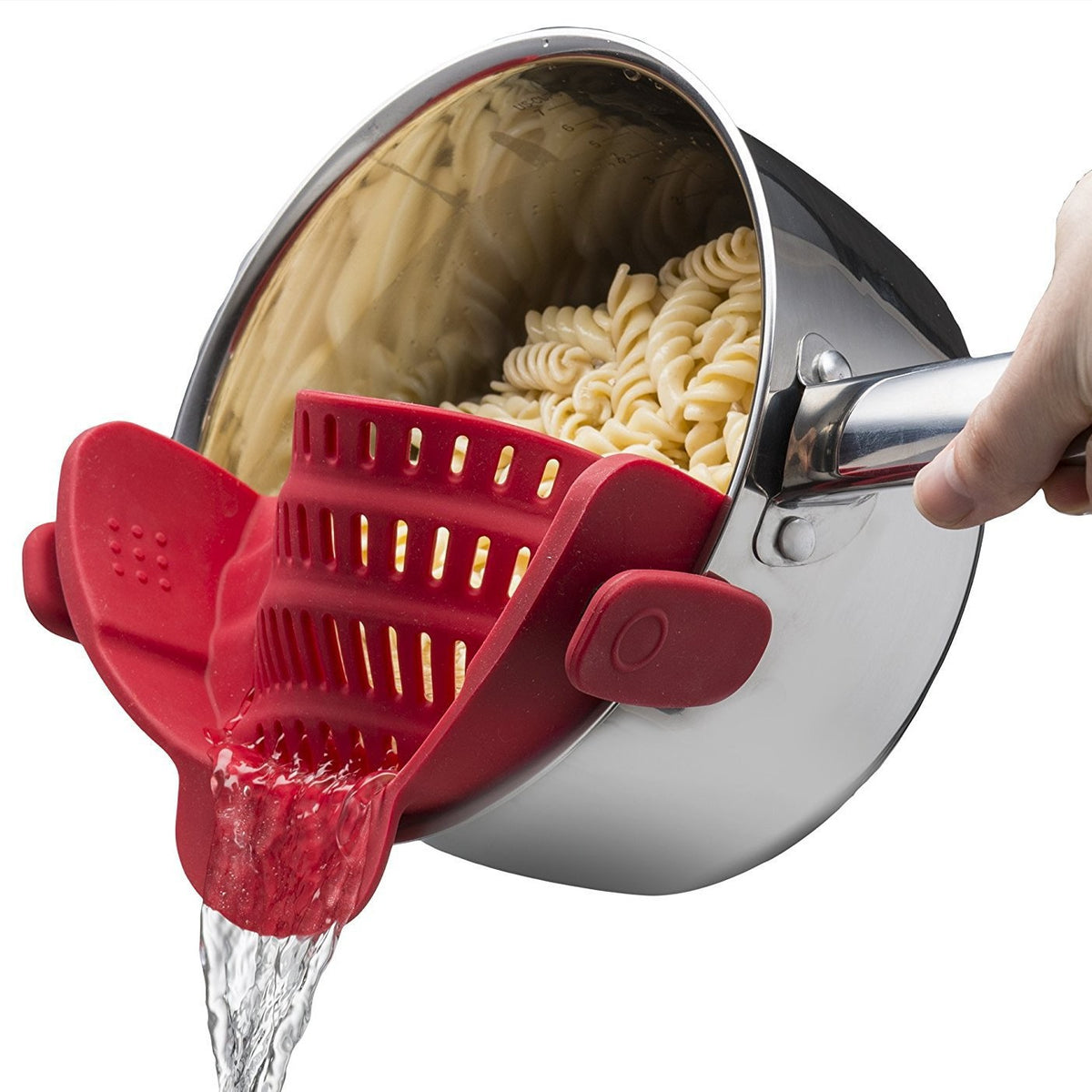 Stainless Steel Pasta Strainer Easy Pot