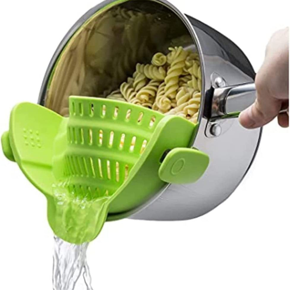 Stainless Steel Pasta Strainer Easy Pot